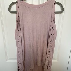 American Eagle pink sweater